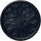Ekena Millwork Fairfax Ceiling Medallion, Hand-Painted Midnight Dream, 29 7/8"OD x 1 3/8"P CM29FAMDF - alternate 1